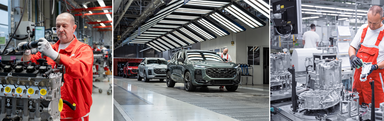 Audi Hungaria, production