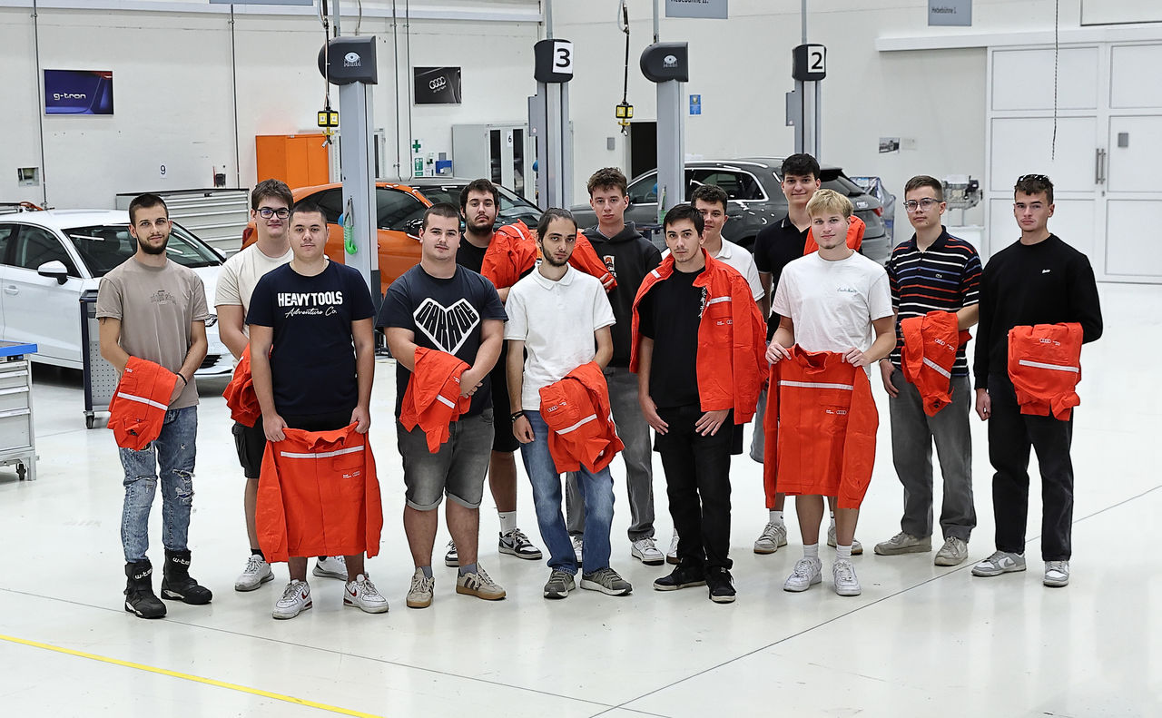 Audi Akademie, duális szakképzés, évkezdés